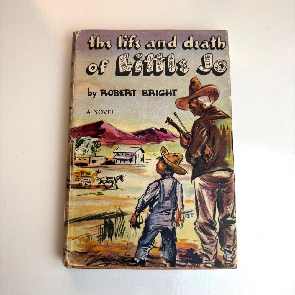 Signed 1st Edition‎ The Life And Death Of Little Jo Robert Bright 1944 HCDJ